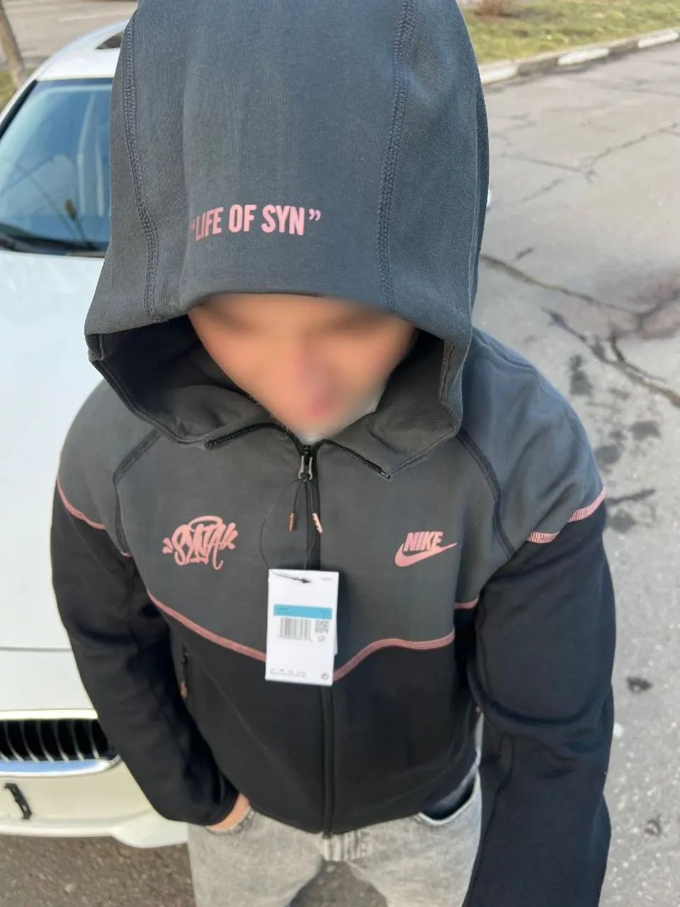 Casaco Nike Tech Fleece Syna - Central Cee Tam: L - Roupas