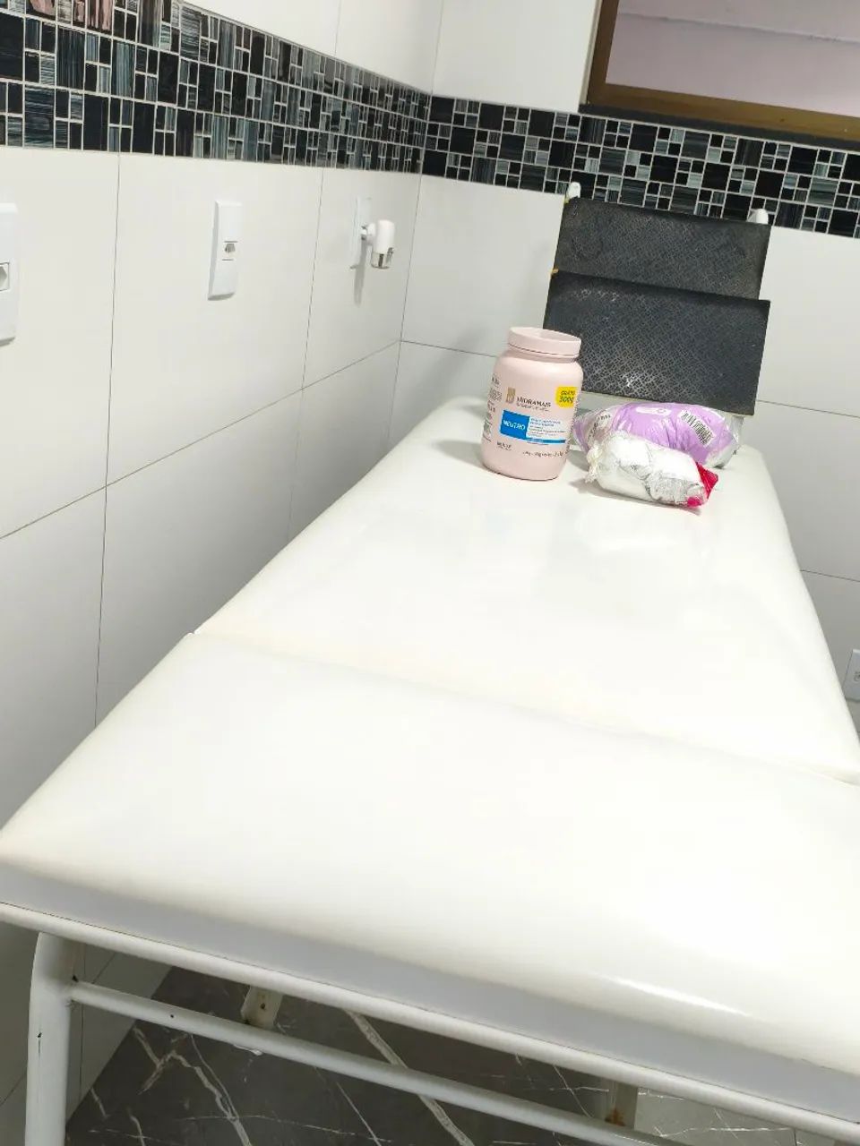 Maca Fixa Profissional acompanha Escadinha e Creme para Massagem lacrado  - Foto 3