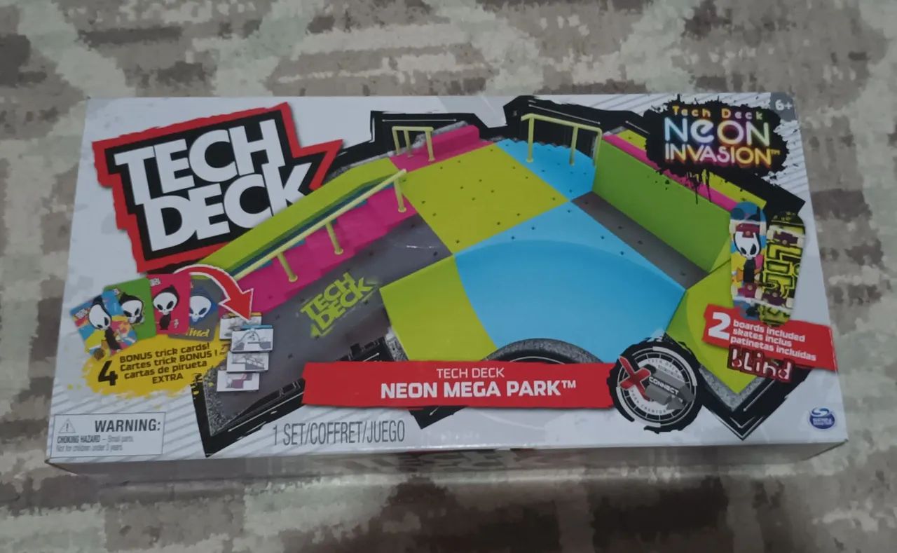 Pista Tech Deck Neon - Brinquedos e Jogos - Horto Florestal