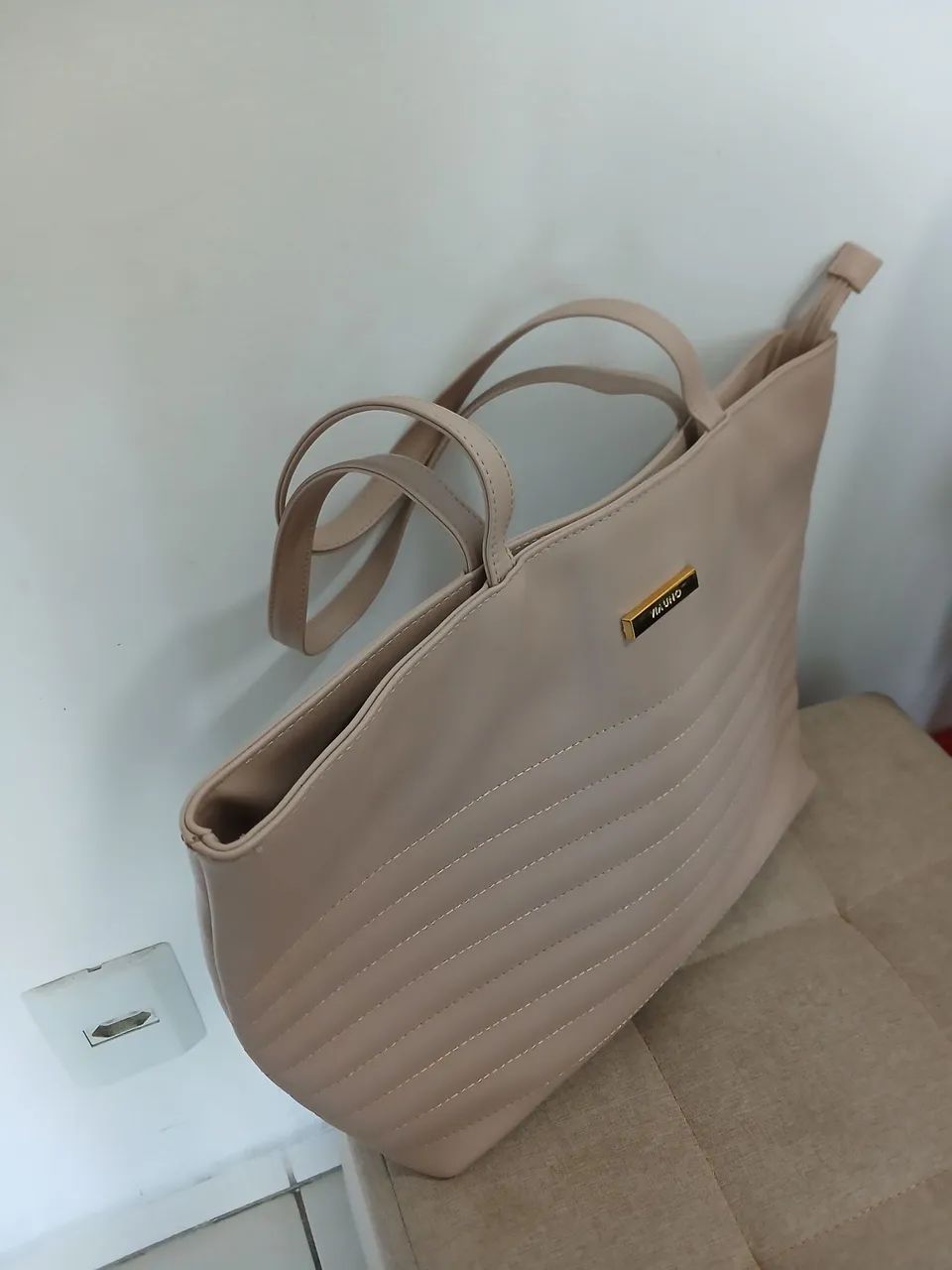 Bolsa viauno cor nude - Foto 2