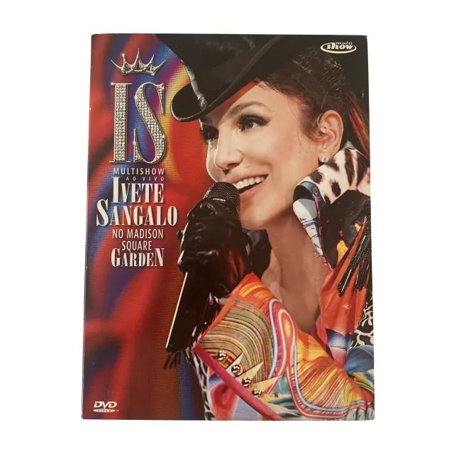 DVD Multishow Ao Vivo Ivete Sangalo No Madison Square Garden