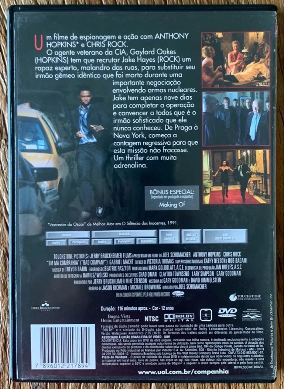 DVD EM MÁ COMPANHIA  - Foto 3