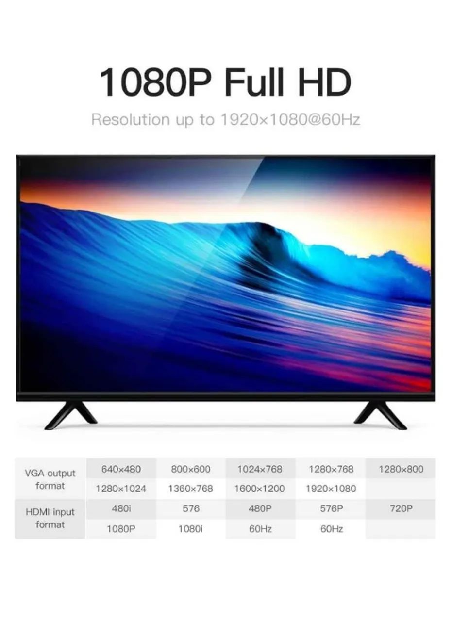 Adaptador HDMI para VGA - Foto 2
