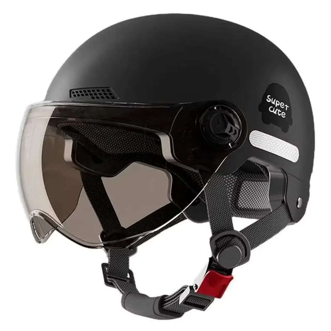Capacete de Bicicleta Elétrica Leve e Ajustável com Forro Removível 