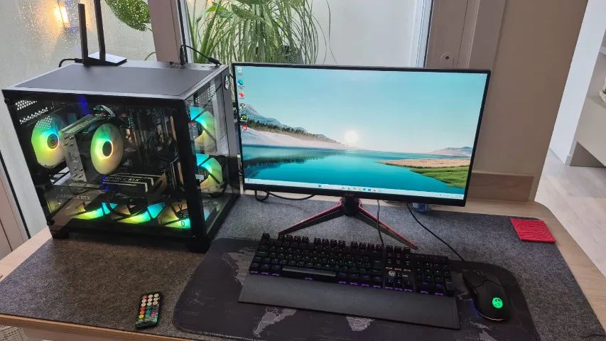 PC Gamer Completo RTX 4060 - Ryzen 7 5700X3D - 32 GB RAM - SSD 1 TB NVME