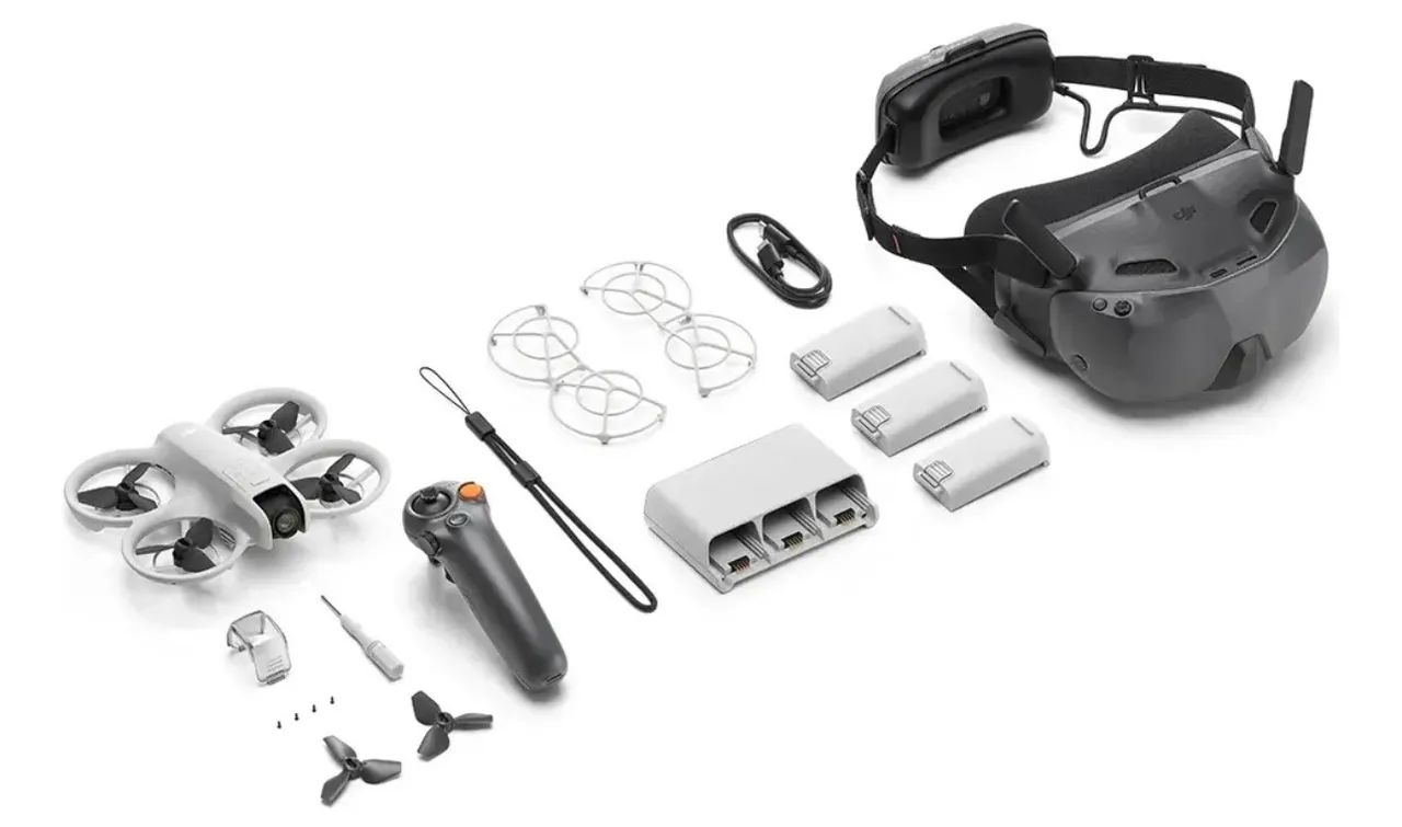 Dji Neo Motion Fly More Combo Goggles N3 + Motion 3 Cor Branco (lacrado) - Foto 4