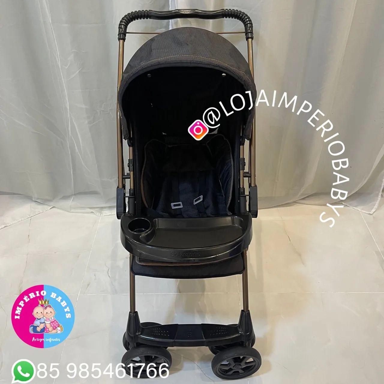 Carrinho de Bebê Galzerano cobre  - Foto 3