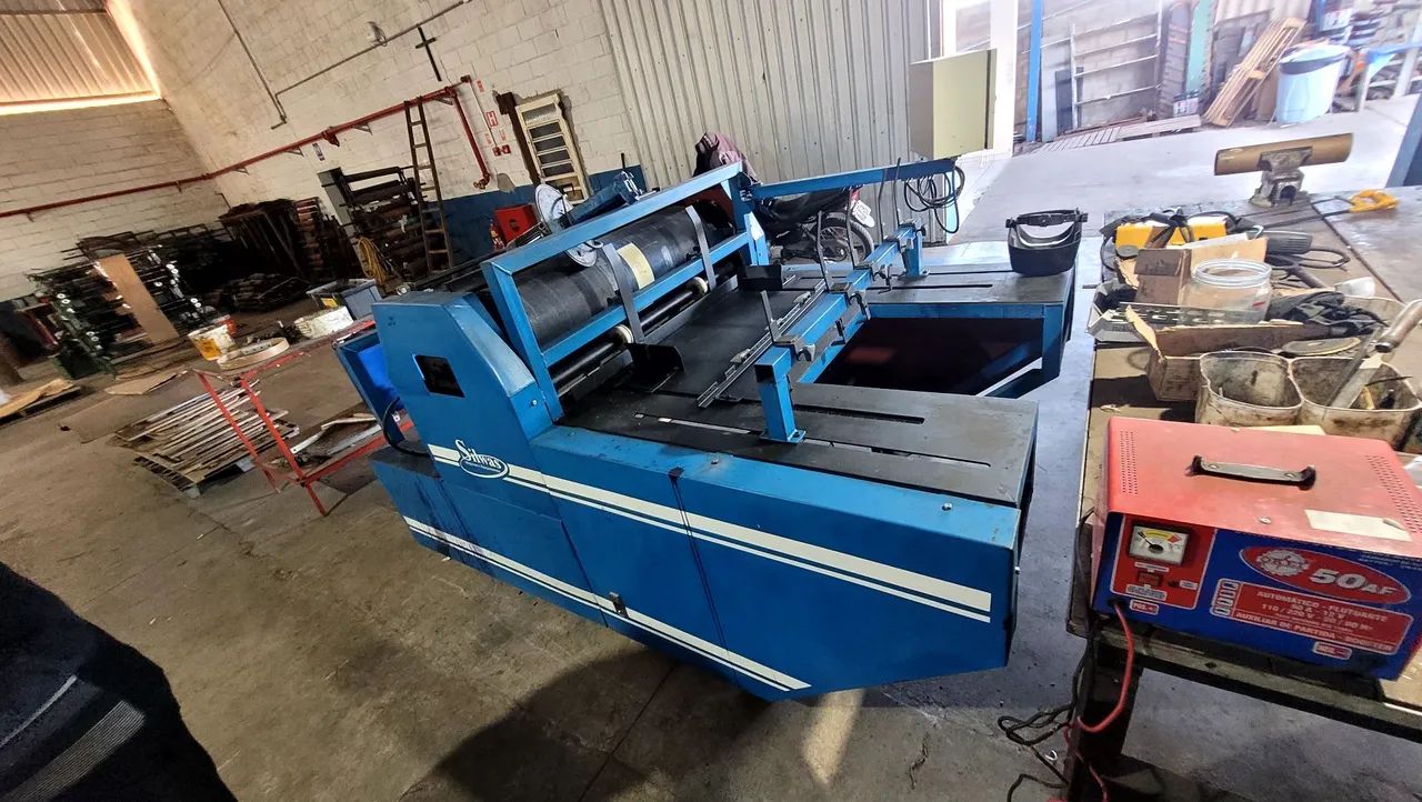 Máquina para fabricar Caixas de Papelão Completa 1 cor de Impressão 