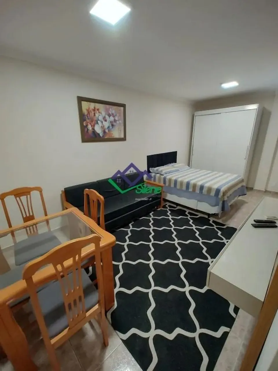 Apartamento para Venda em Santos, José Menino, 1 dormitório, 1 banheiro