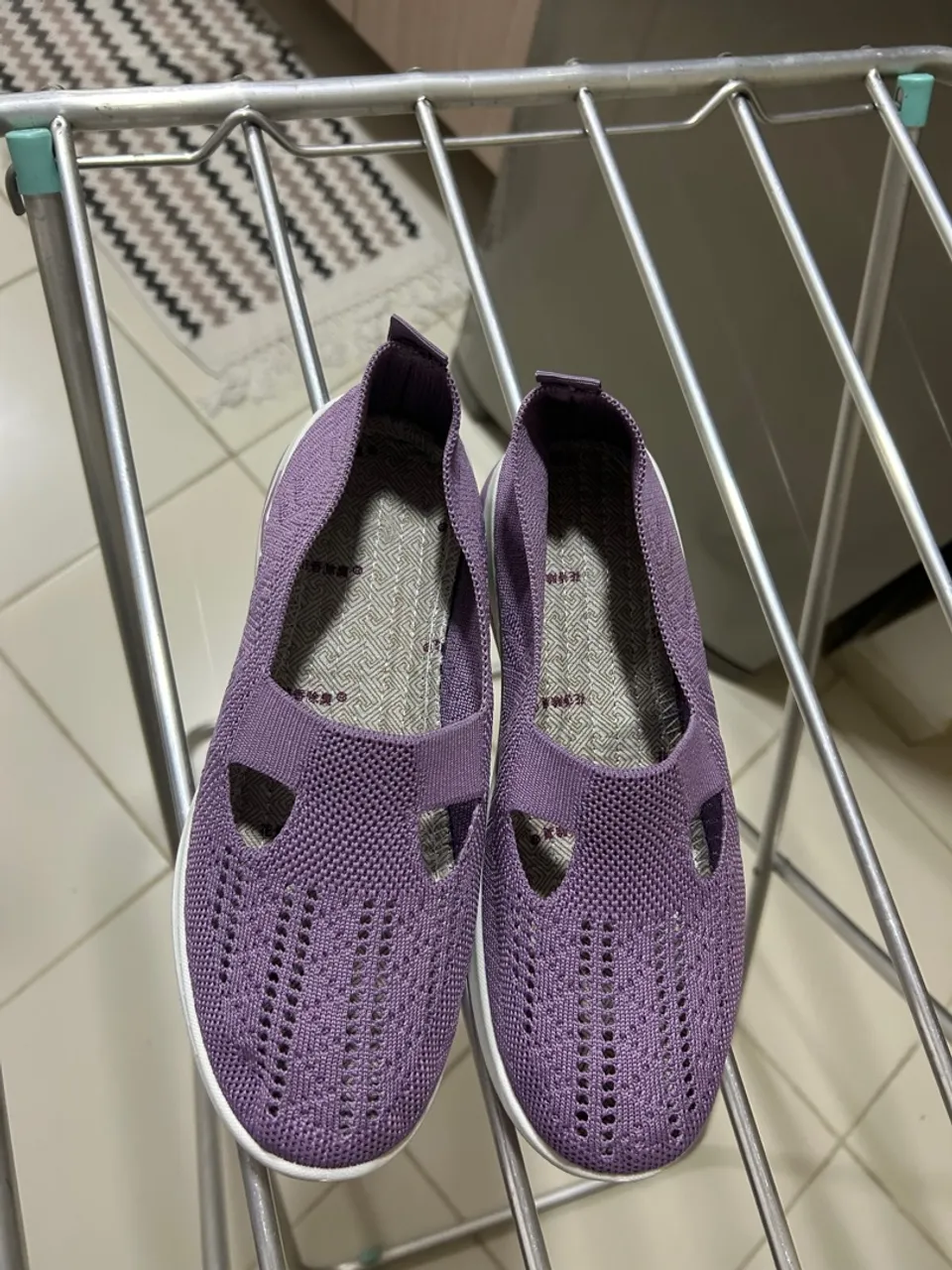 Sapatilha rosa confortáveis e estilosas