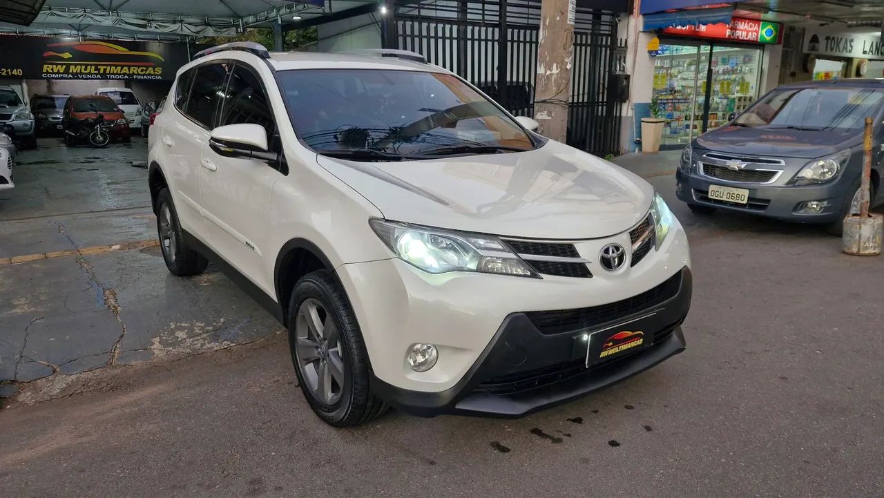 Rav-4 2.0 16v 145cv branca perolizada.