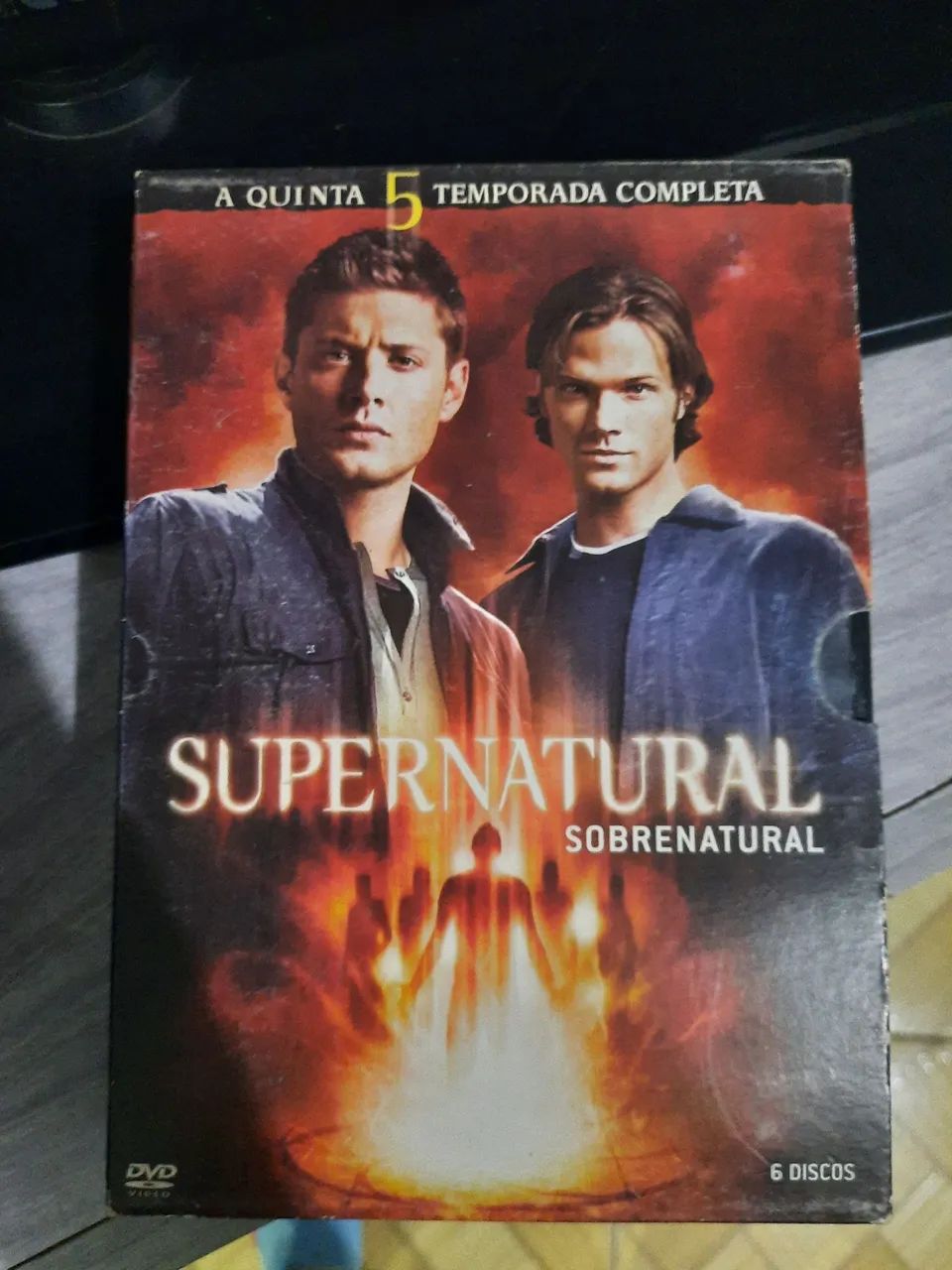Box DVD Supernatural Temporada 5 Completa 