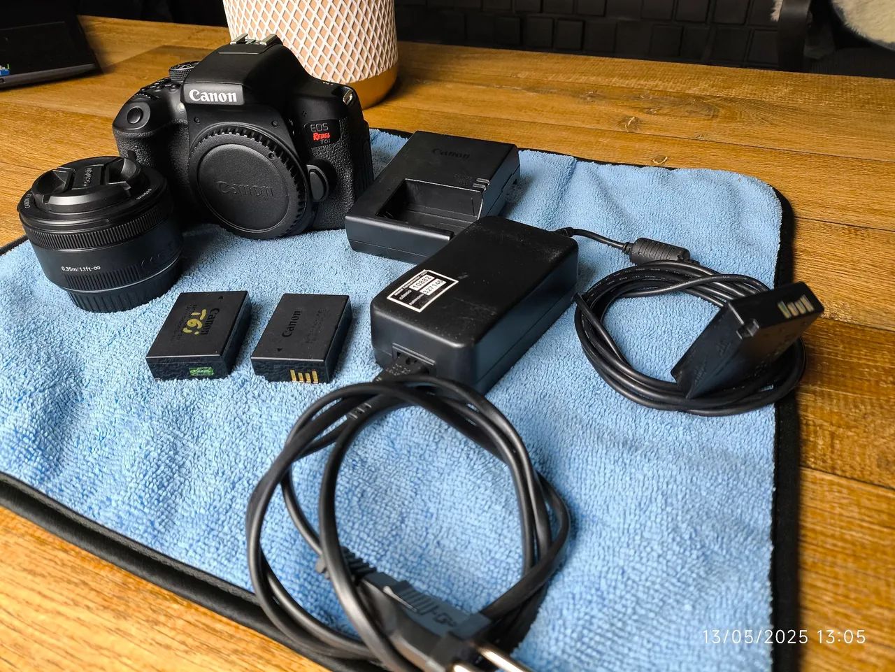Canon EOS Rebel T6i; lente 50mm 1.8