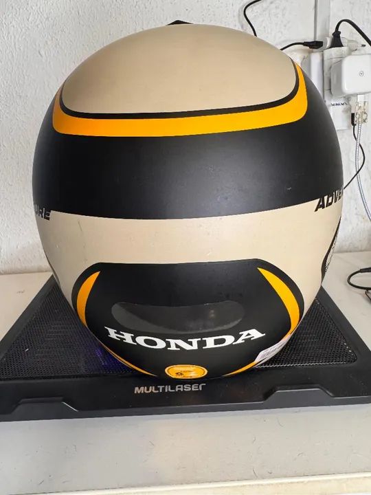 Capacete de Moto Adventure Sahara - Tamanho 60 - Foto 3