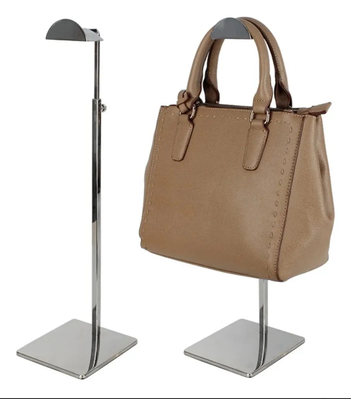 SUPORTE EXPOSITOR GANCHO DE  BOLSA LUXO VITRINE