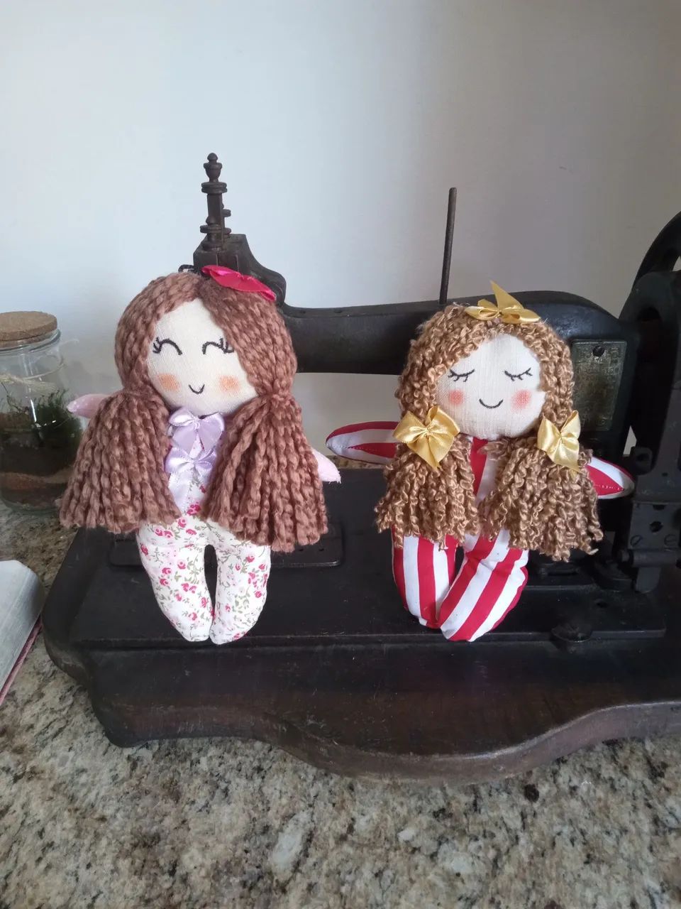 Boneca de pano artesanal - Foto 5