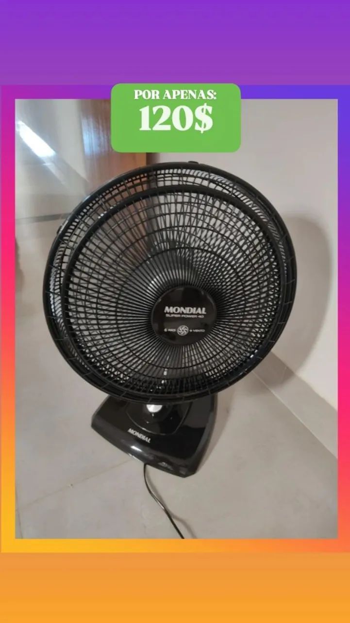 Ventilador da Mondial COM GARANTIA