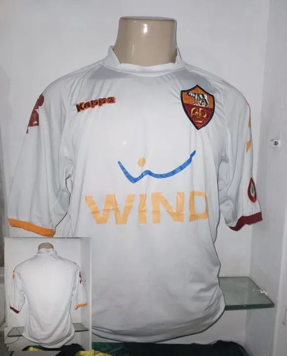Camisa oficial Roma da Itália kapps 2008