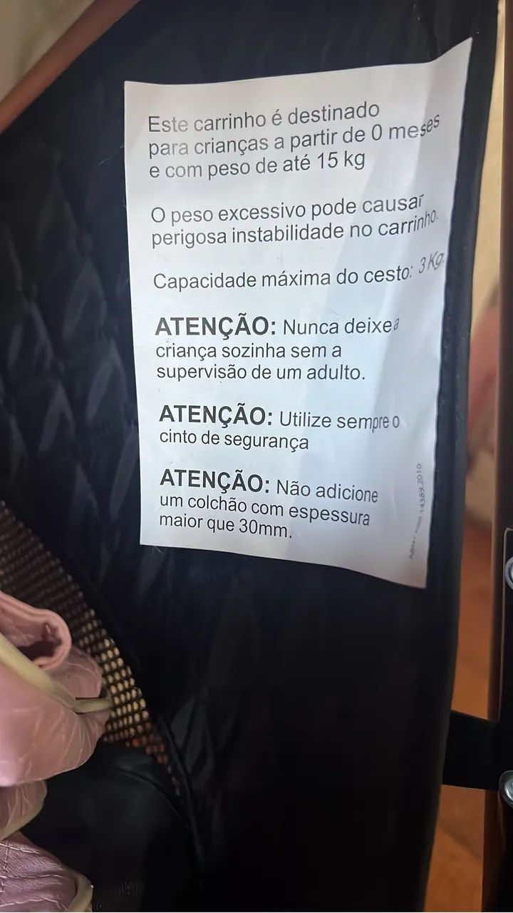 Carrinho de bebê luxo - Foto 3