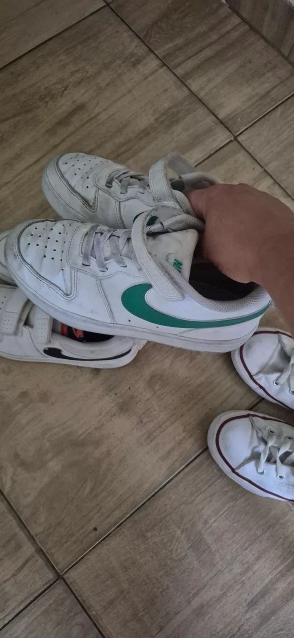 Tenis Nike infantil e All Star - Foto 3
