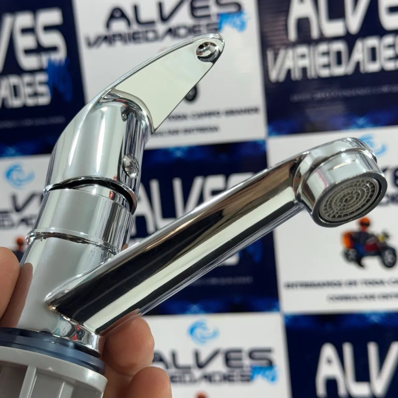 Torneira para Lavabo Bomvink Slim 1/4 de Volta Cromada - Modelo BOM-2028 - Foto 2