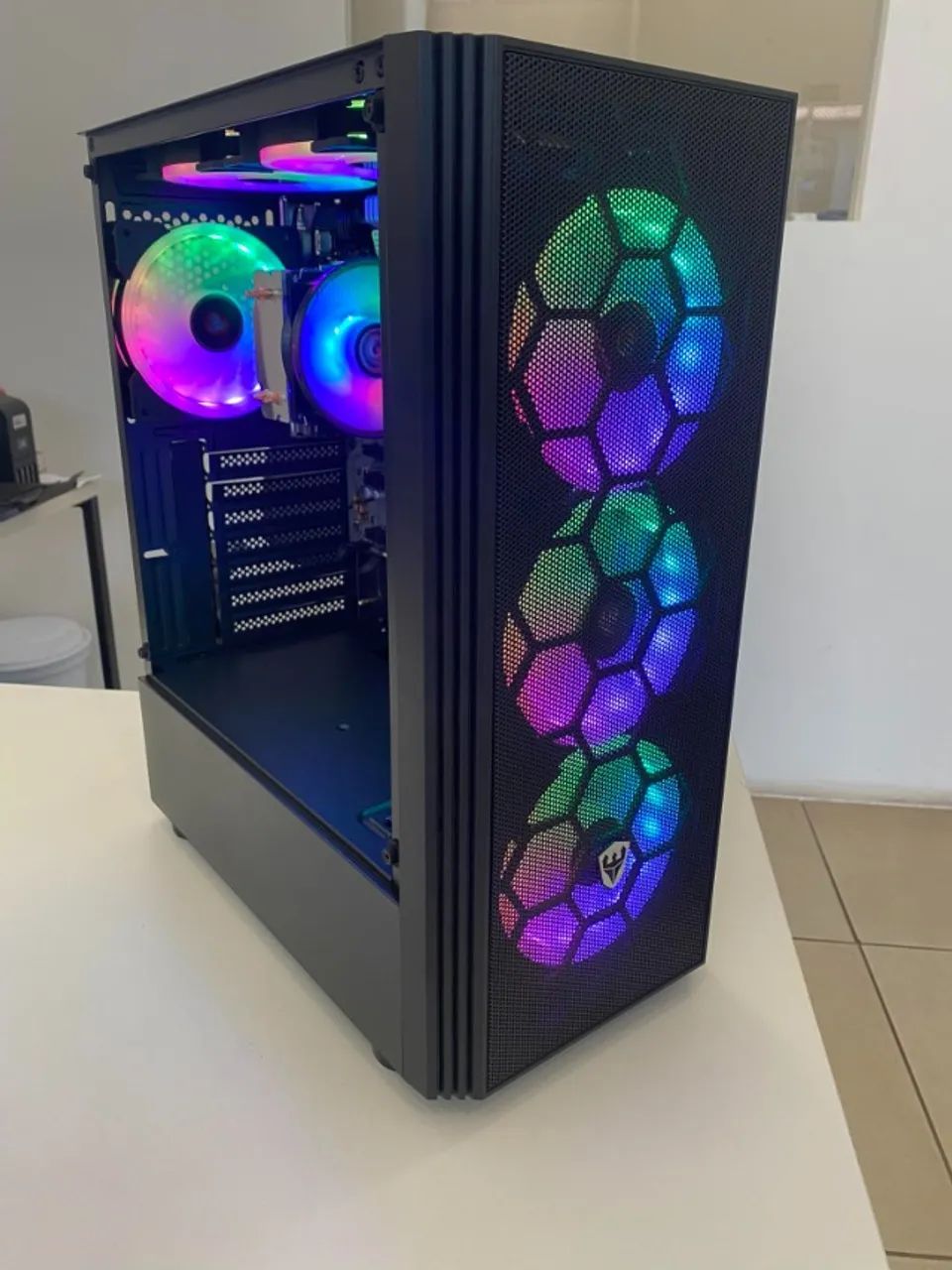 Pc gamer ryzen 7 5700g 16gb ram ssd nvme 500gb- Loja física - Foto 2