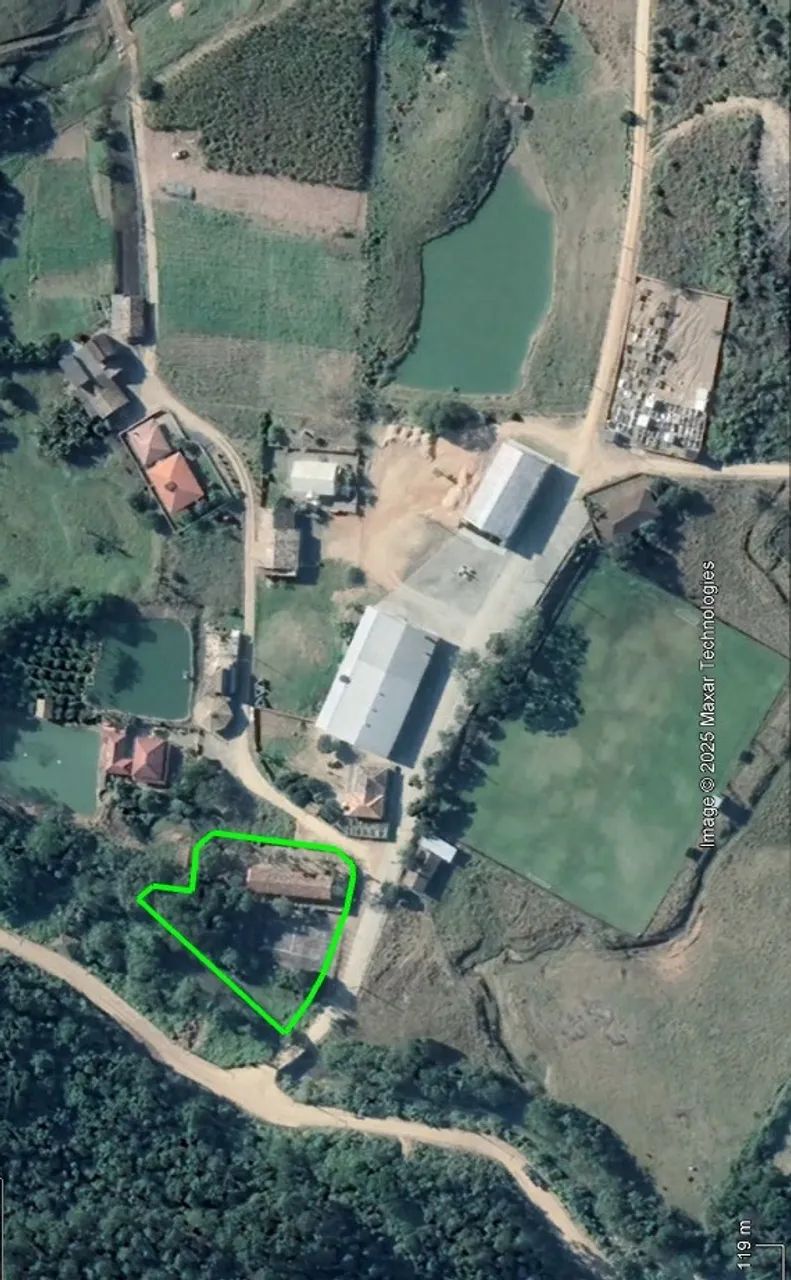 Casa de Campo (Sítio) Mobiliado - no Centrinho de São José - Armazém/SC