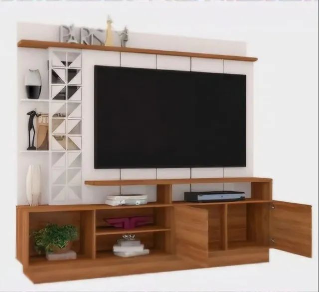Estante Home Viena TV 65 Polegadas (FAZEMOS ENTREGAS DF E ENTORNO ) - Foto 2