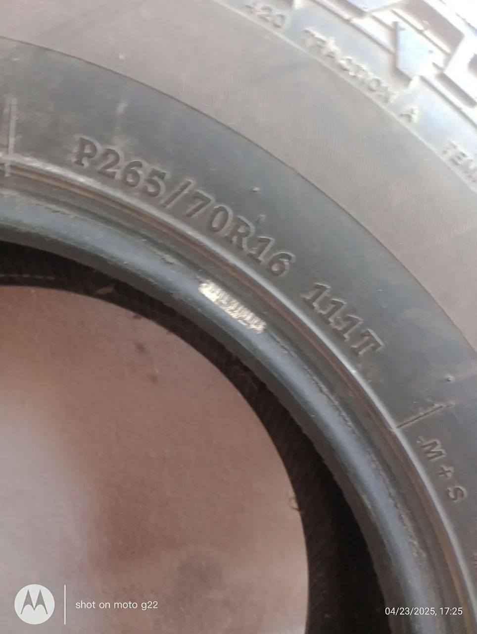 Pneu Aro 16 Usado - Foto 4