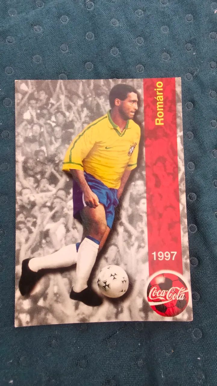 CARD Panini COLECIONAVEL SELEÇÃO 1998 Romário copa do mundo - Foto 2