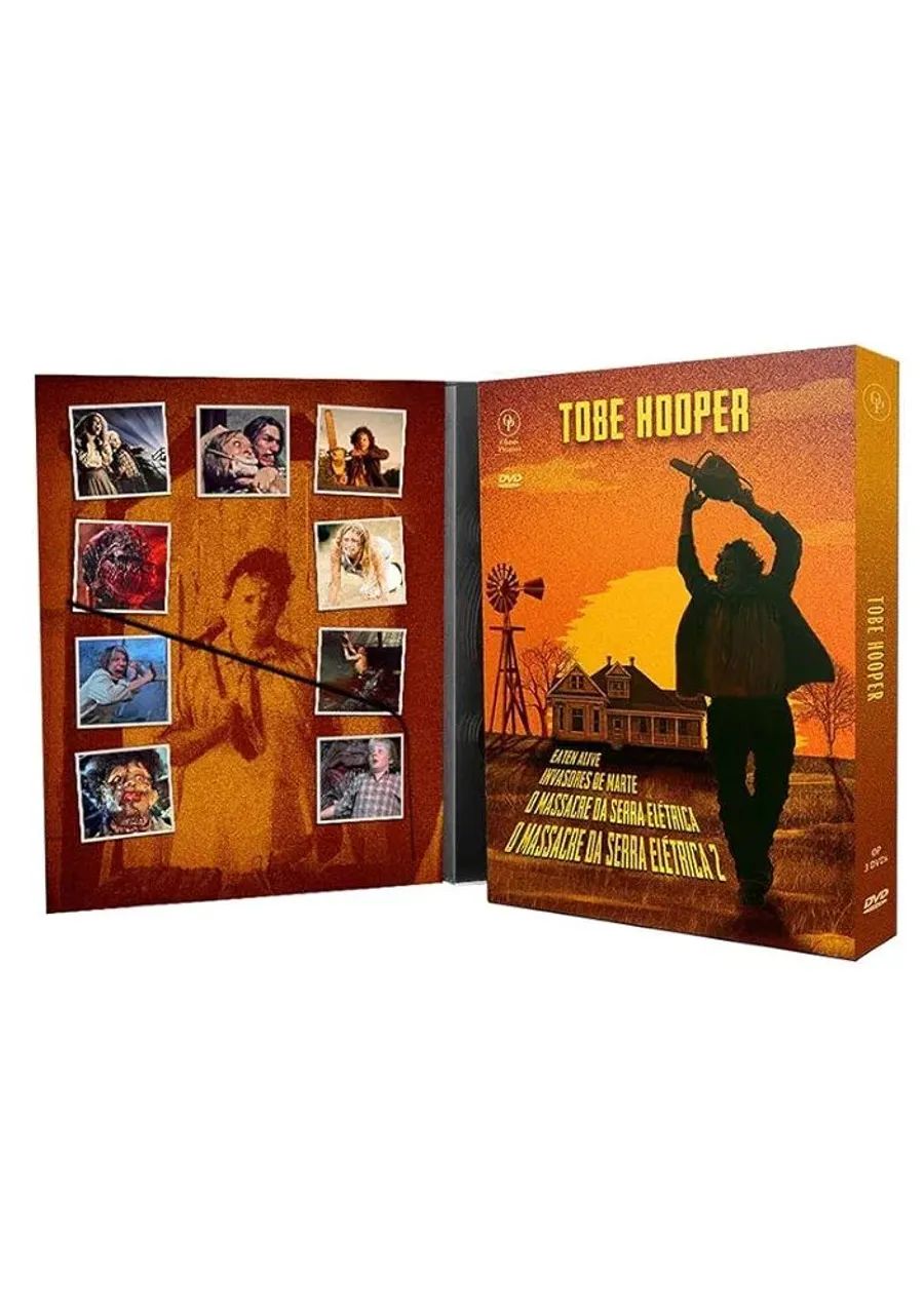 Box dvd Tobe Hooper lacrado RARÍSSIMO - Foto 3