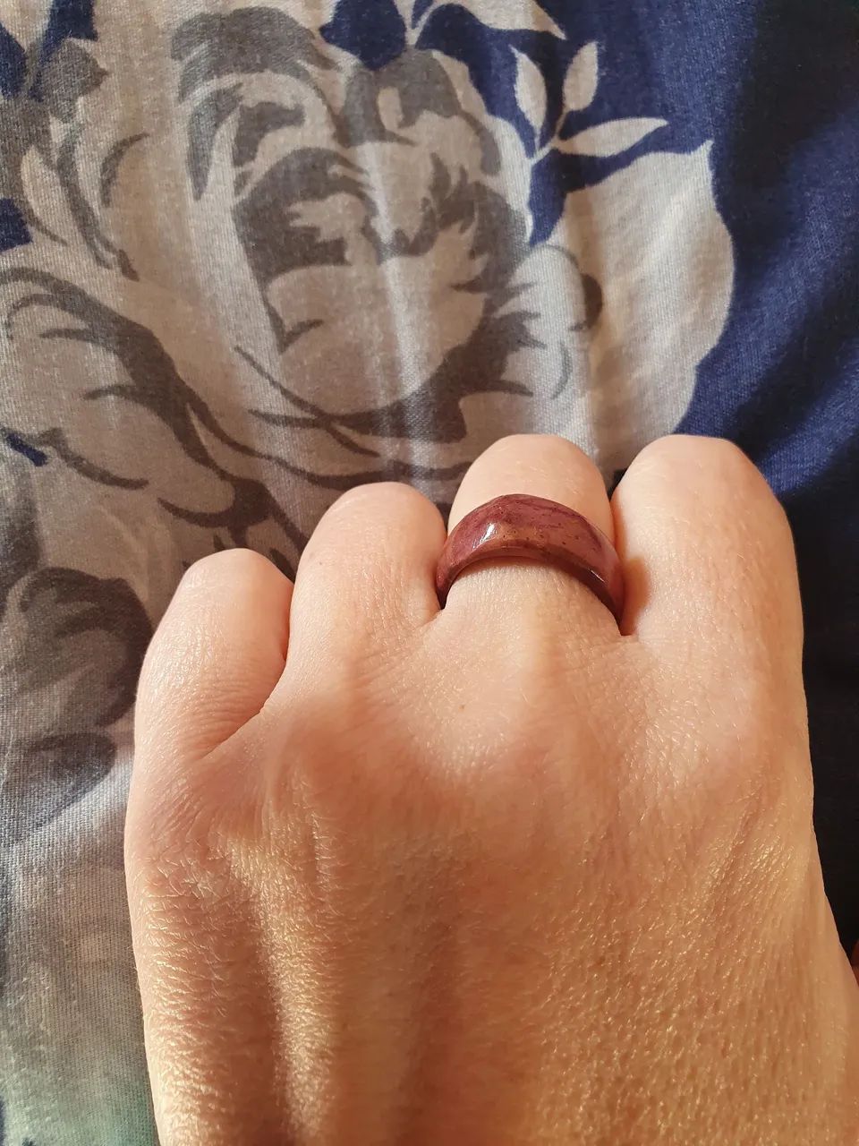 Anel tucum roxo - Foto 2