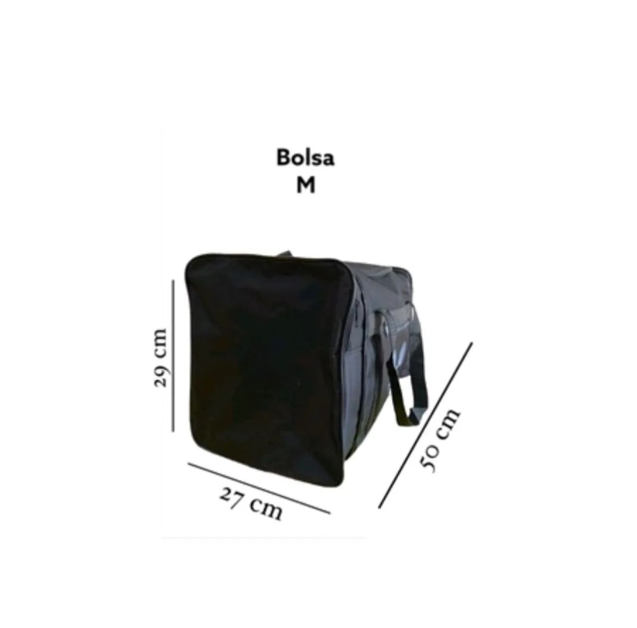 Bolsa de Esporte M - Preta - Nova - Foto 2