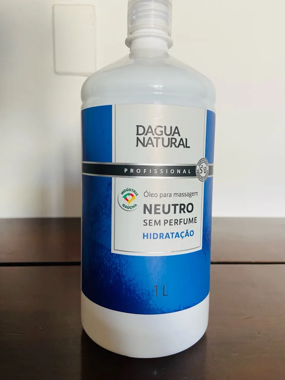 Óleo para Massagem Neutro Dagua Natural 1L