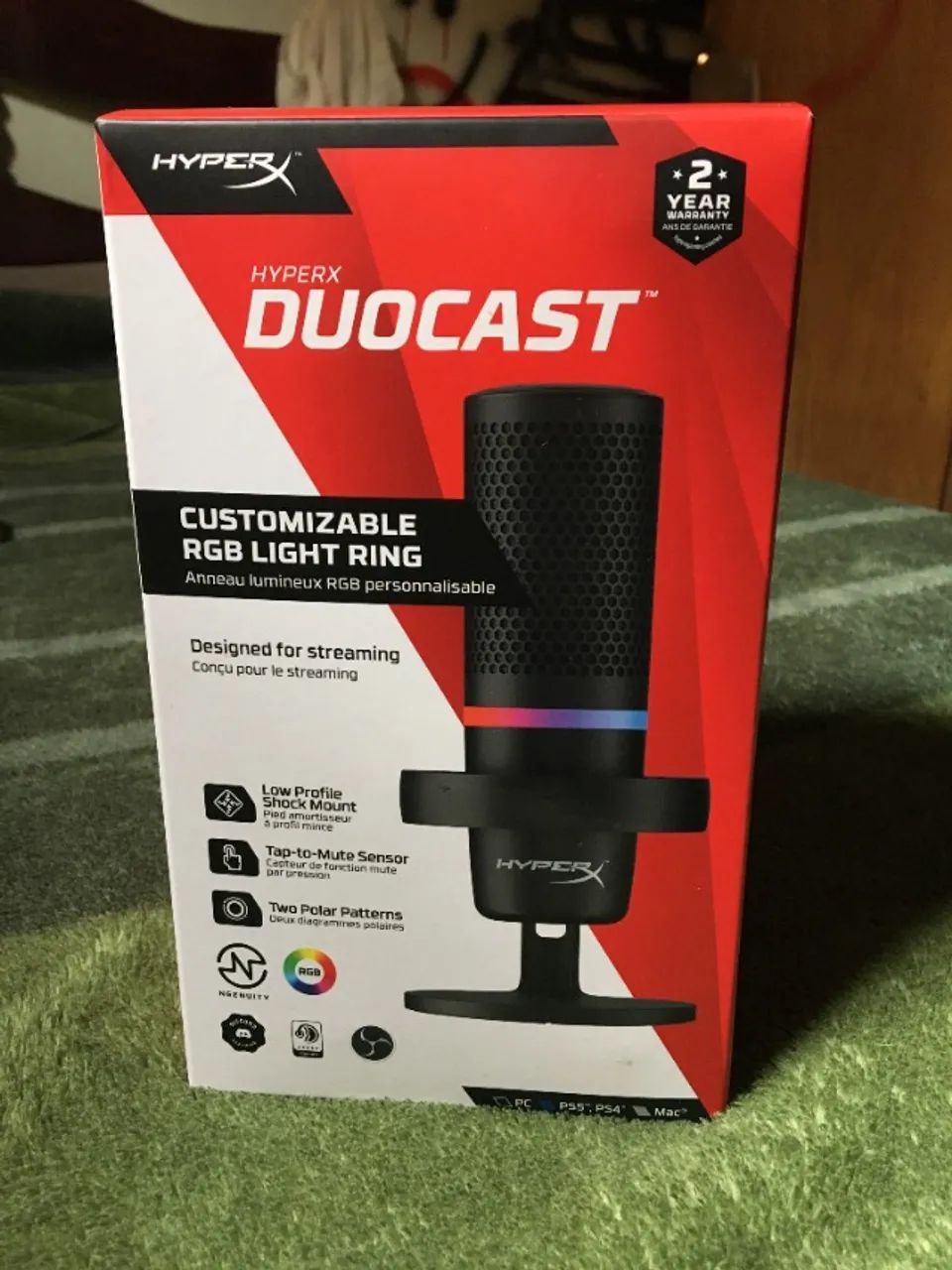 Microfone HyperX DuoCast64289668498179122