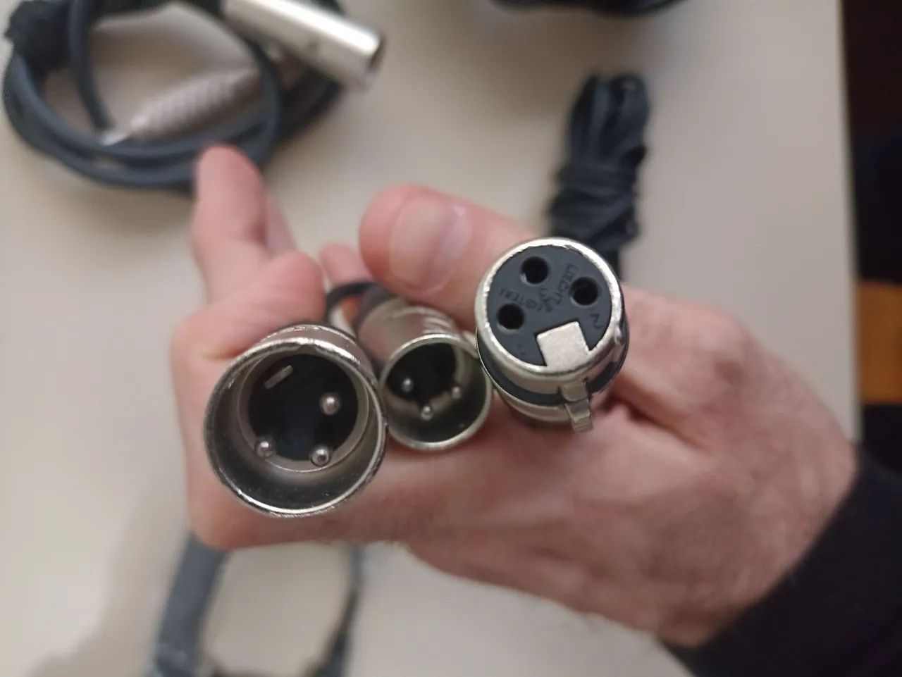 cabos xrl e p2 p3 etc. - Foto 4