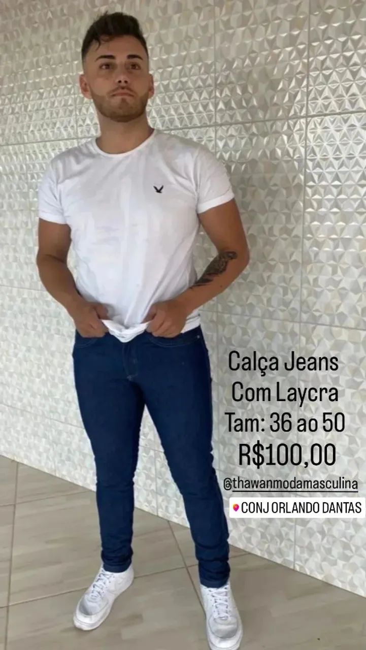 Calça Jeans - Conforto e Estilo! - tam: 36 ao 52 - Foto 5