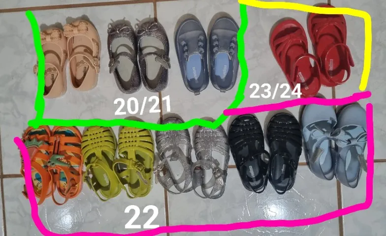 Sandálias Mini Melissa Original