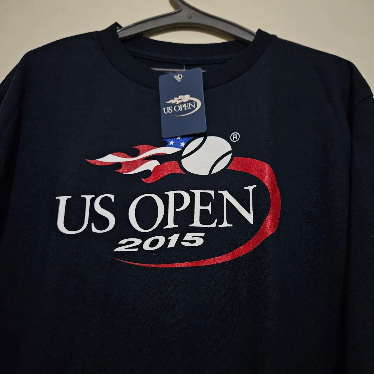 camisa us open de tenis 2015 Federer Nadal Djokovic - Foto 3