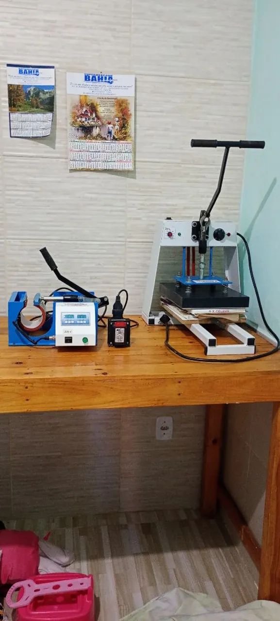 Kit Máquinas de Estampar Compacta Print Usadas - Foto 2