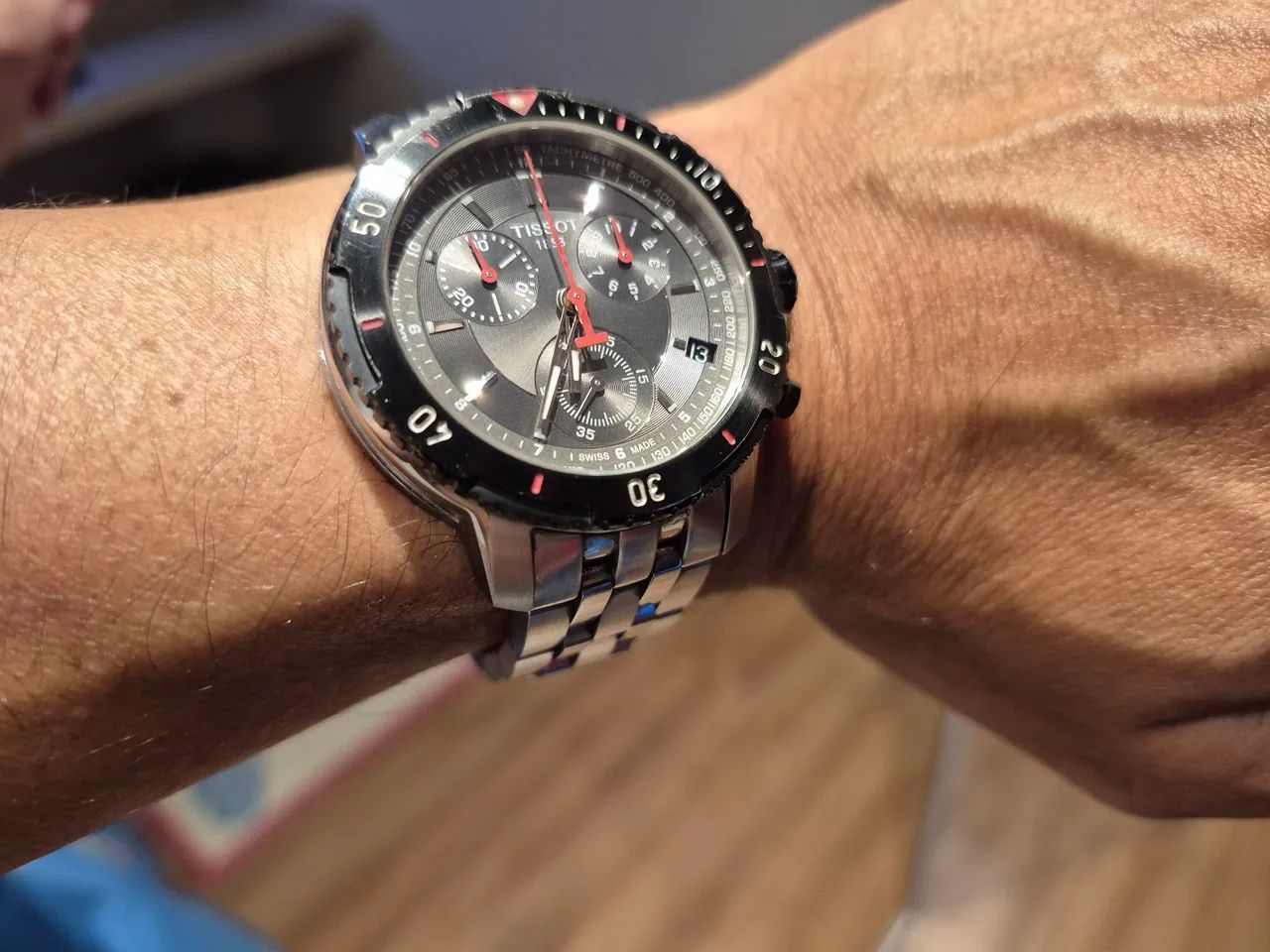 Relógio Tissot PRS200, modelo esportivo raro - Foto 5