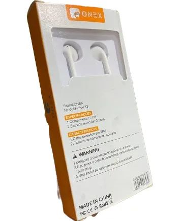 Fone de ouvido Onex Earphones para IPhone - Foto 3