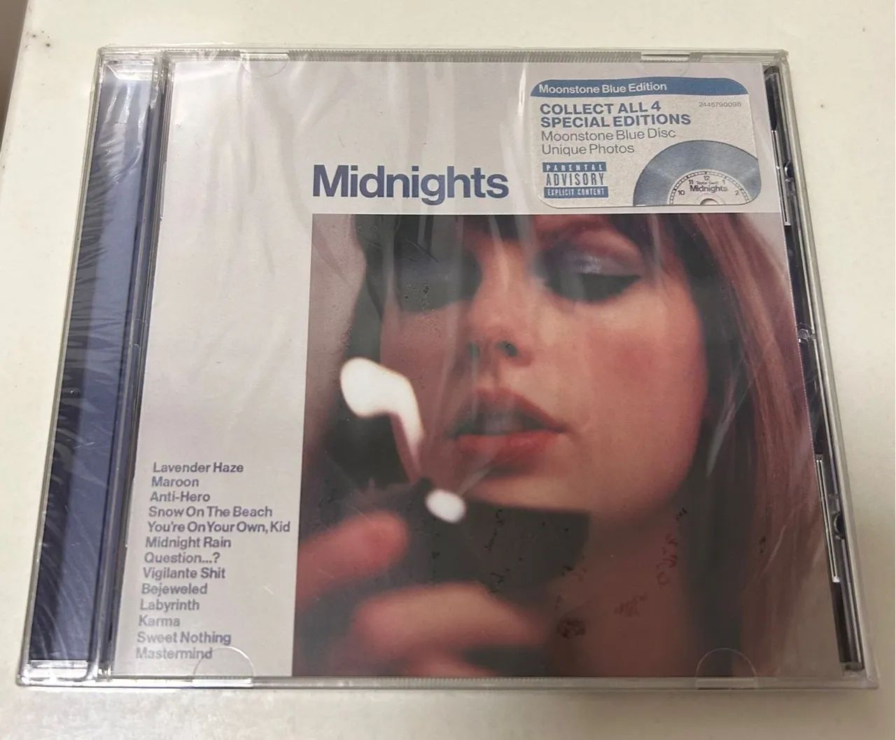 Midnights - Moonstone Blue Edition - Taylor Swift IMPORTADO