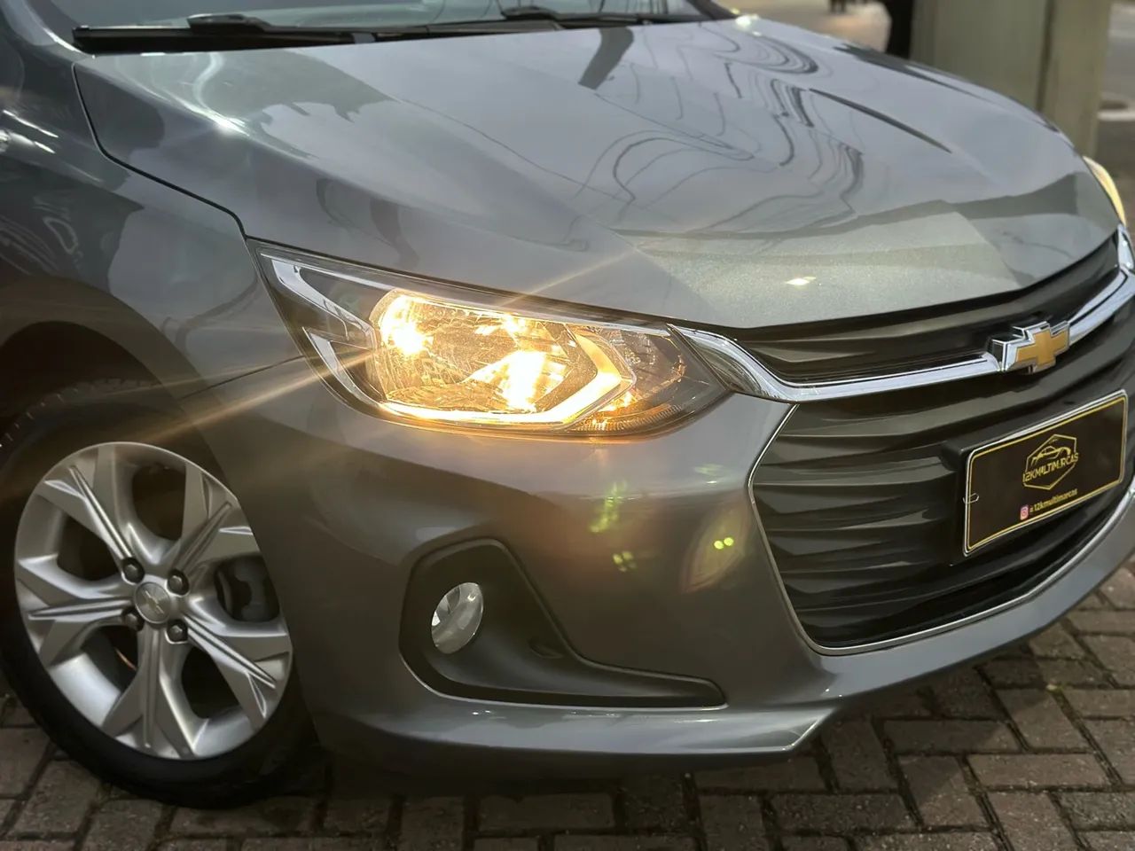 Onix Sedan Plus LTZ 1.0 Turbo 2023 Manual Kit My link Start Stop  - Foto 3