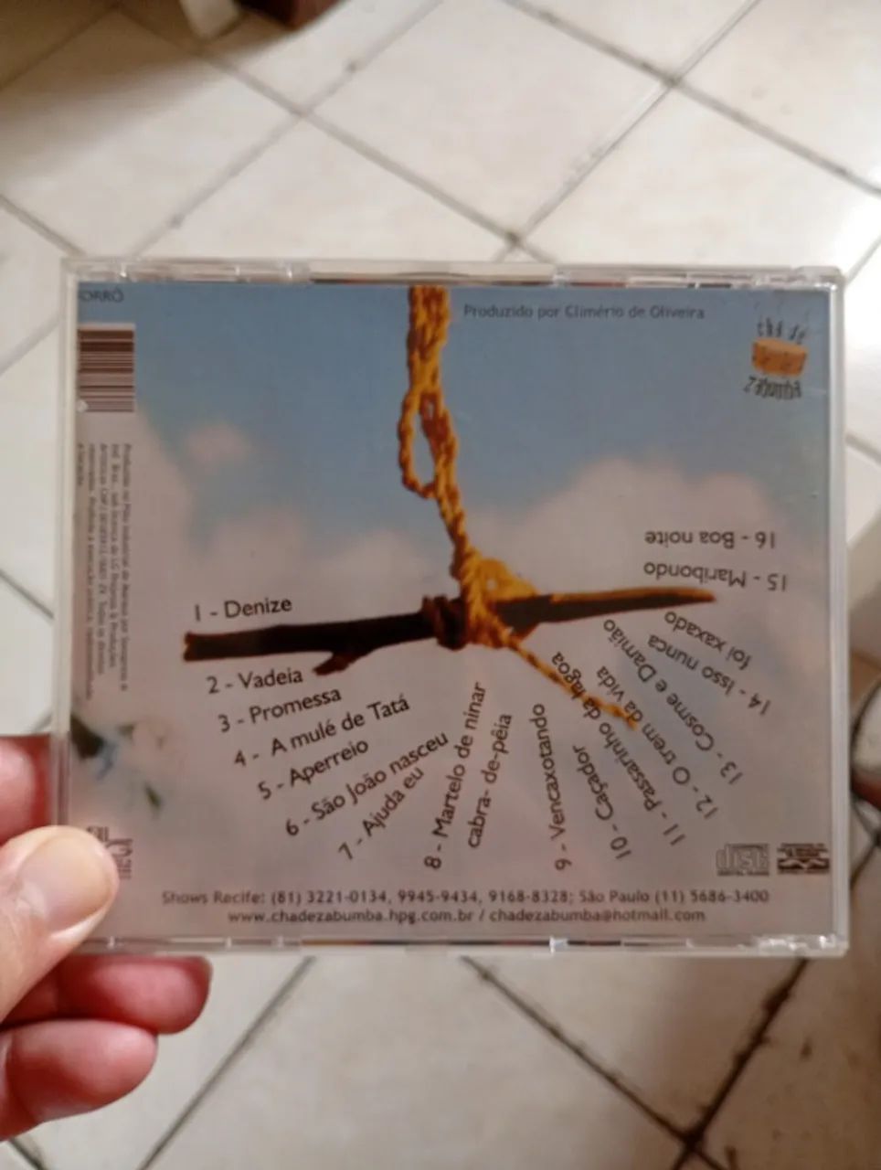 Cd Forró Grupo Chá de Zabumba - Foto 2