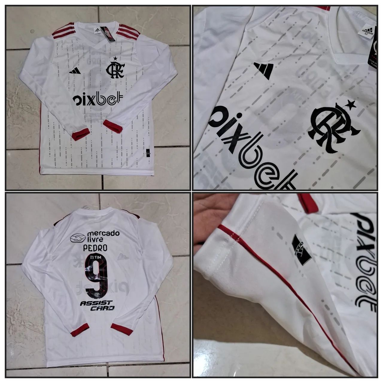 Camisas do flamengo manga longa - Foto 3