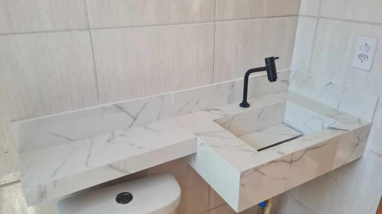 Pia para Banheiro em porcelanato