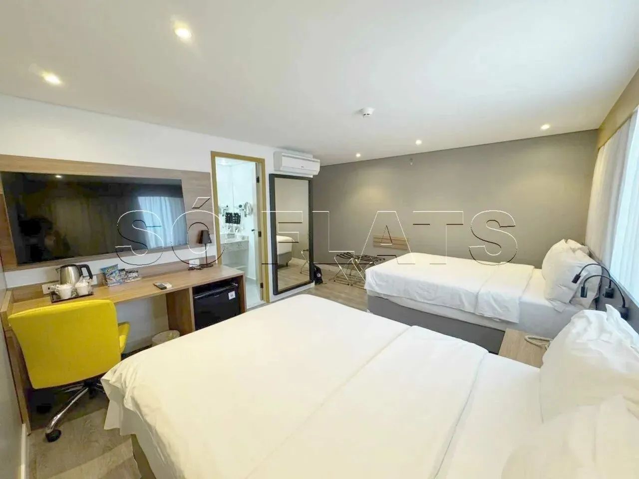 Holiday Inn Parque Anhembi, quarto de hotel para investimento com 26m² e 01 vaga de garage - Foto 2