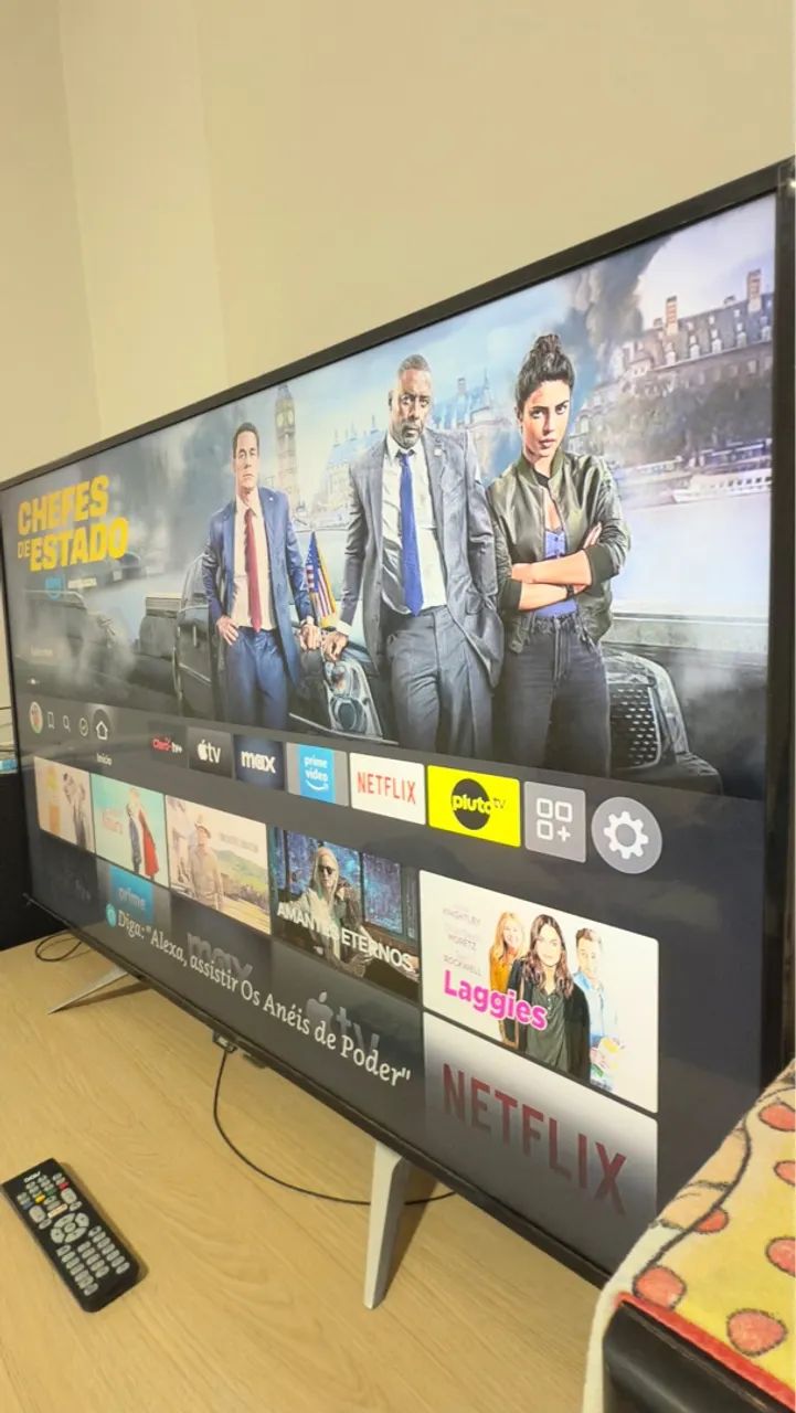 TV AOC 55 4K Ultra HD com controle - Foto 4