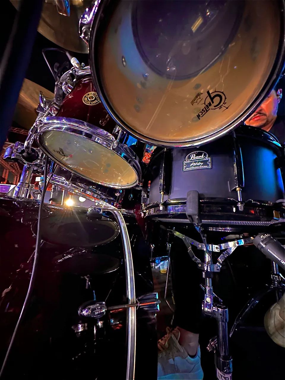 Caixa Pearl Joey Jordison 13x6,5 excelente estado - Instrumentos